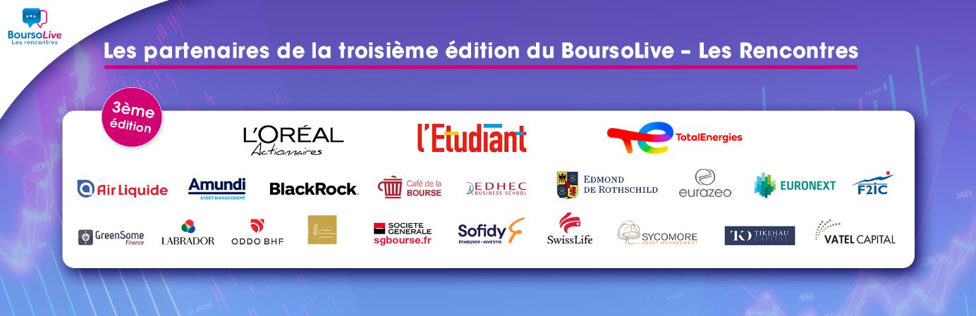 Logos des partenaires du e-salon