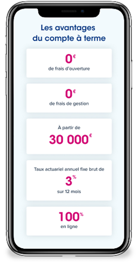 Avantages du compte à terme
