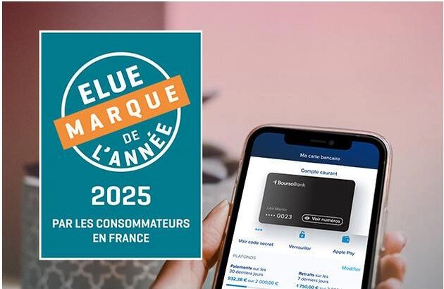 BoursoBank est élue Marque de l'année 2025