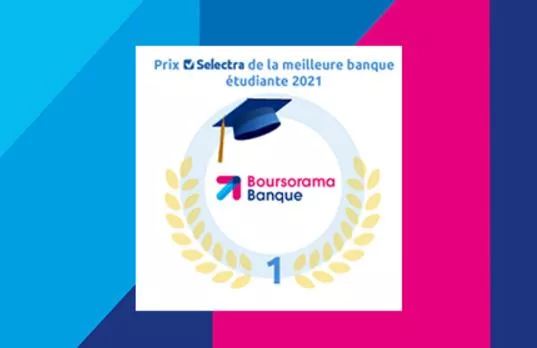 L’application bancaire de Boursorama Banque obtient la 1ère place du classement Meilleure application bancaire 2021 catégorie banques en ligne