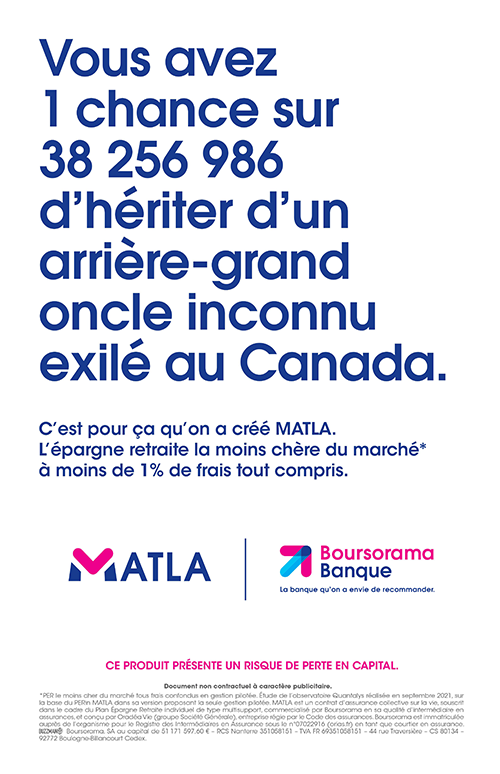 Campagne de pub MATLA