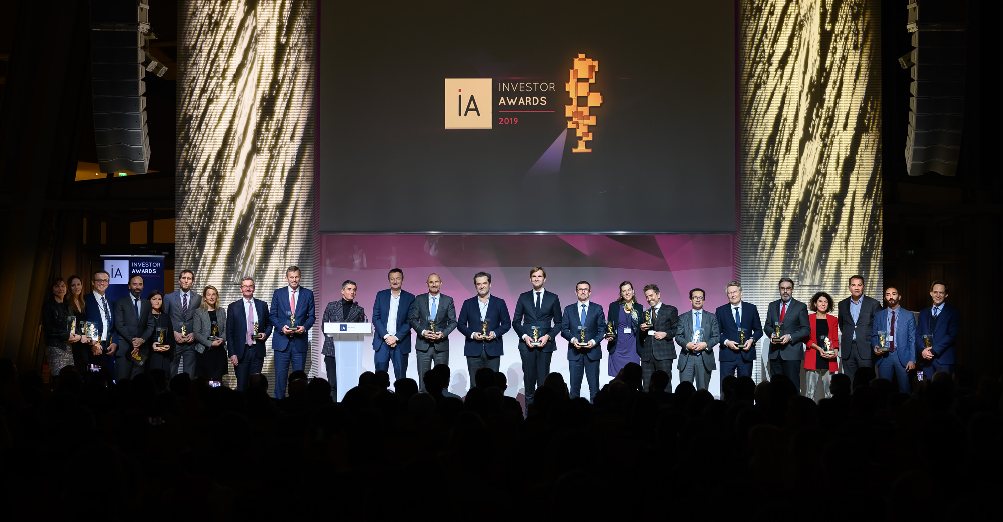 Visuels des lauréats des Investor Awards 2019